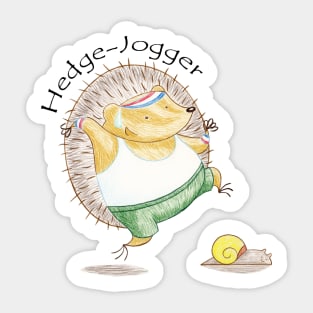 A Hog's Life - Hedge-Jogger Sticker